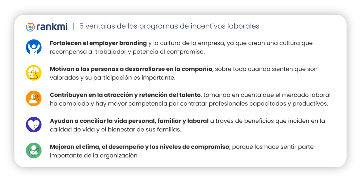 Incentivos laborales, ¿qué son y cuál es su valor en las compañías ...